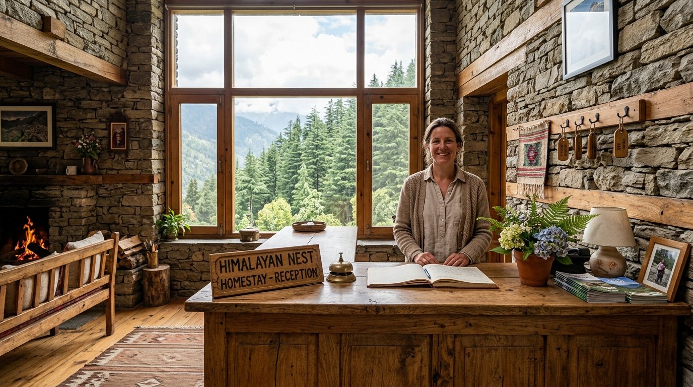 Comfortable Guest Living Area and Parlour